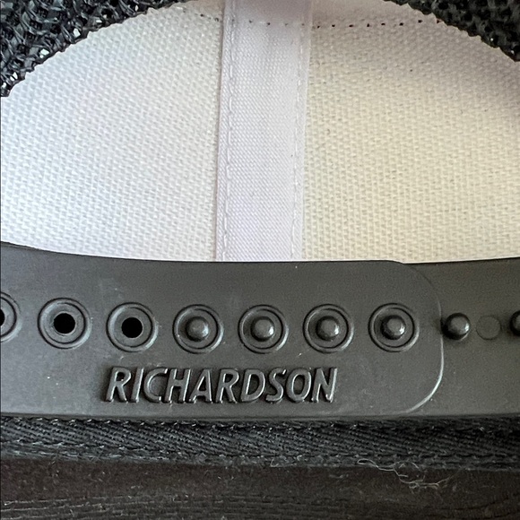 Fatty Smoked Meat Sticks Black and White Trucker Hat - Picture 5 of 5